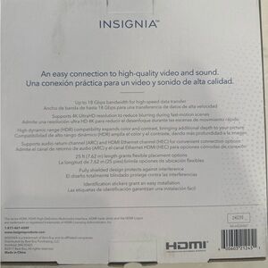 Insignia HDMI Cable - Black